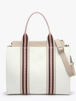 Sac cabas Nina canvas et cuir NATHAN BAUME