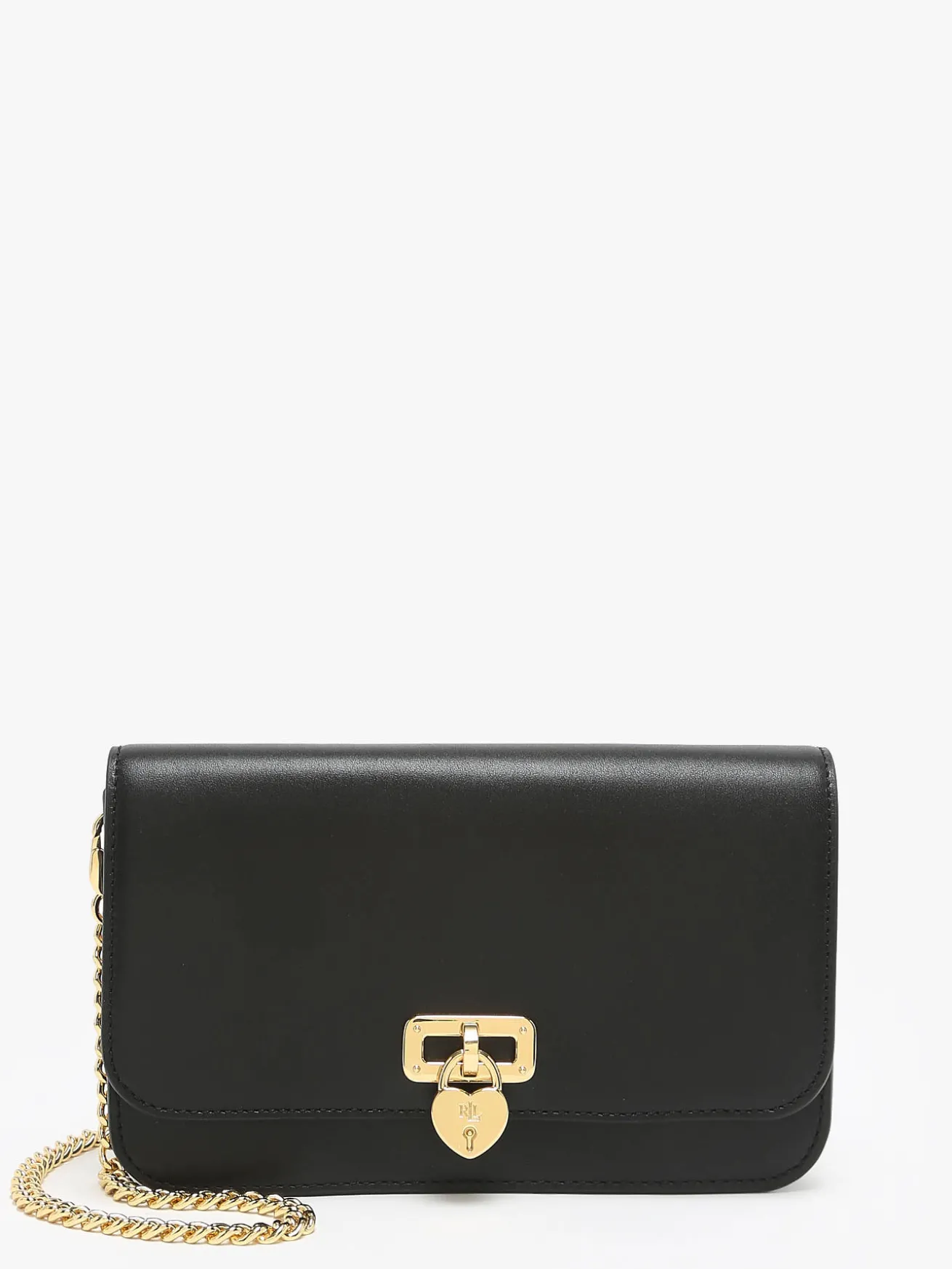 Sac de soirée Tanner Heart Padlock cuir LAUREN RALPH LAUREN