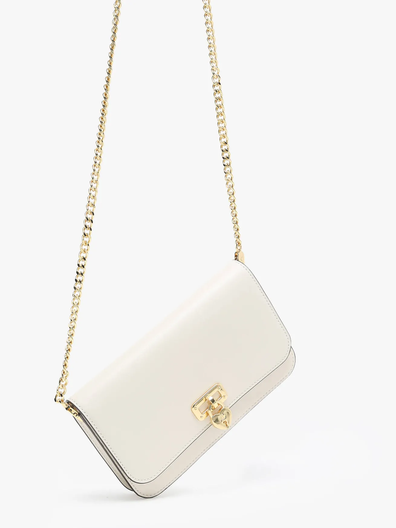 Sac de soirée Tanner Heart Padlock cuir LAUREN RALPH LAUREN