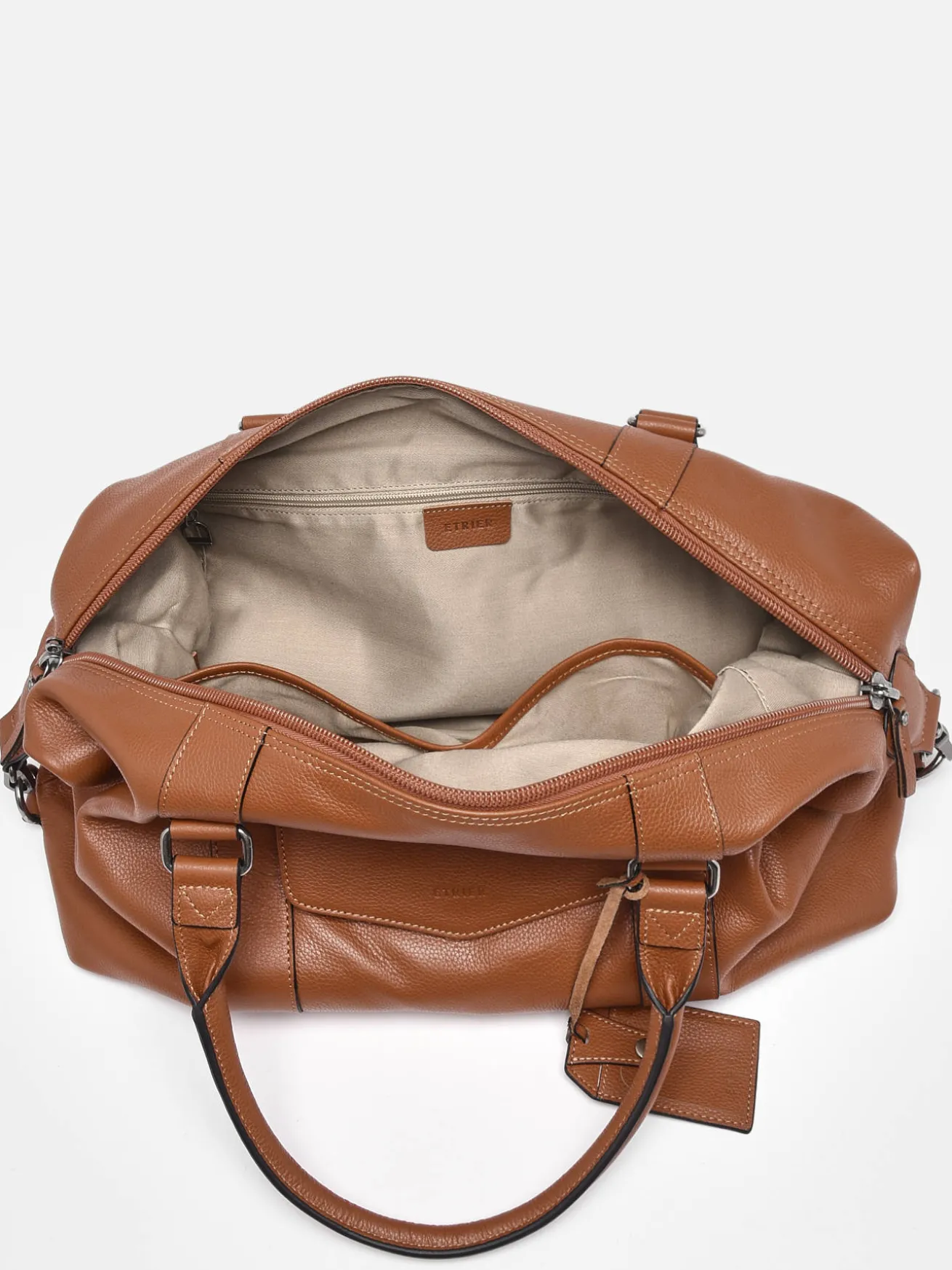 Sac de voyage cabine Flandres en cuir ETRIER