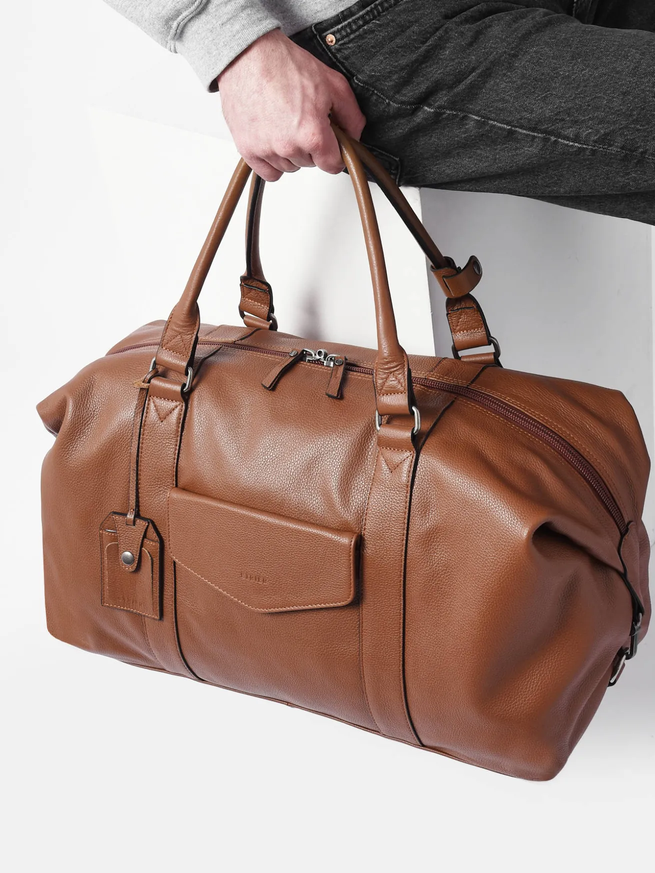 Sac de voyage cabine Flandres cuir ETRIER