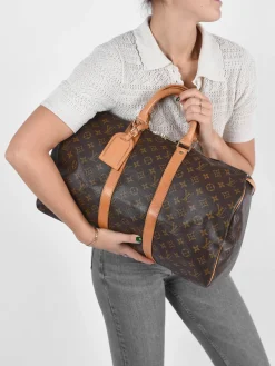 Sac de voyage d'occasion Louis Vuitton Keepall 45 Monogrammé BRAND CONNECTION