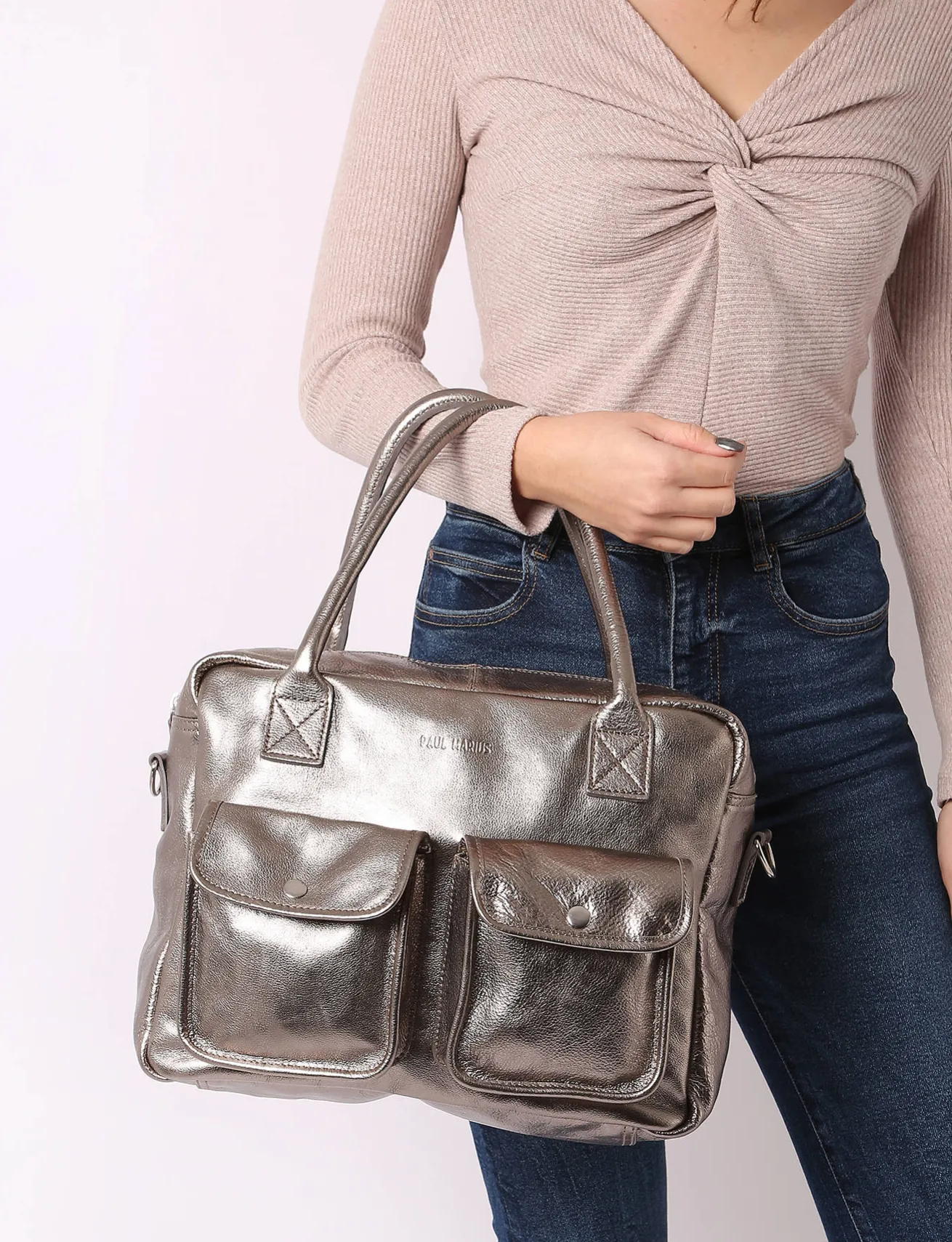 Sac Le Dandy A4 cuir PAUL MARIUS