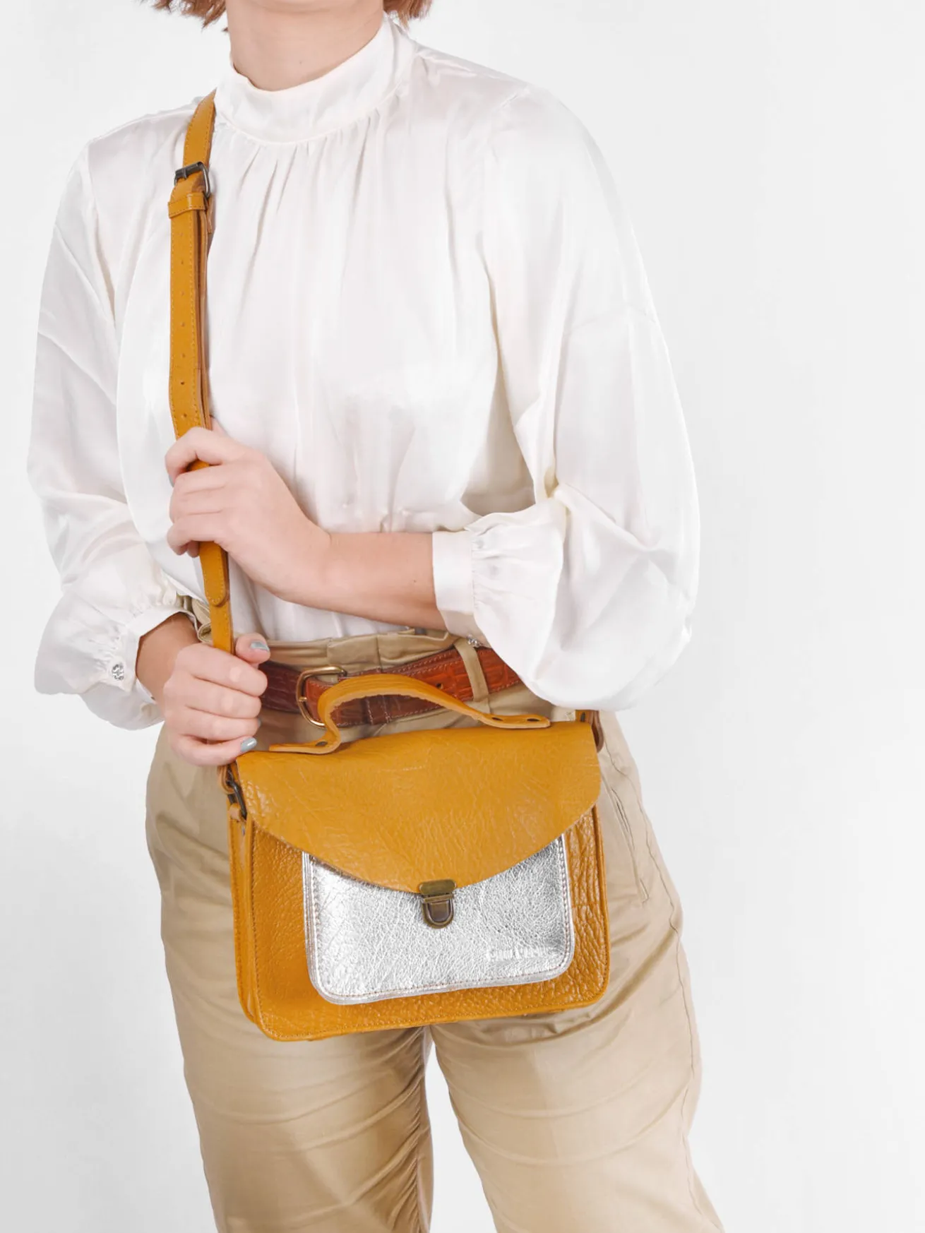 Sac Mademoiselle George cuir PAUL MARIUS