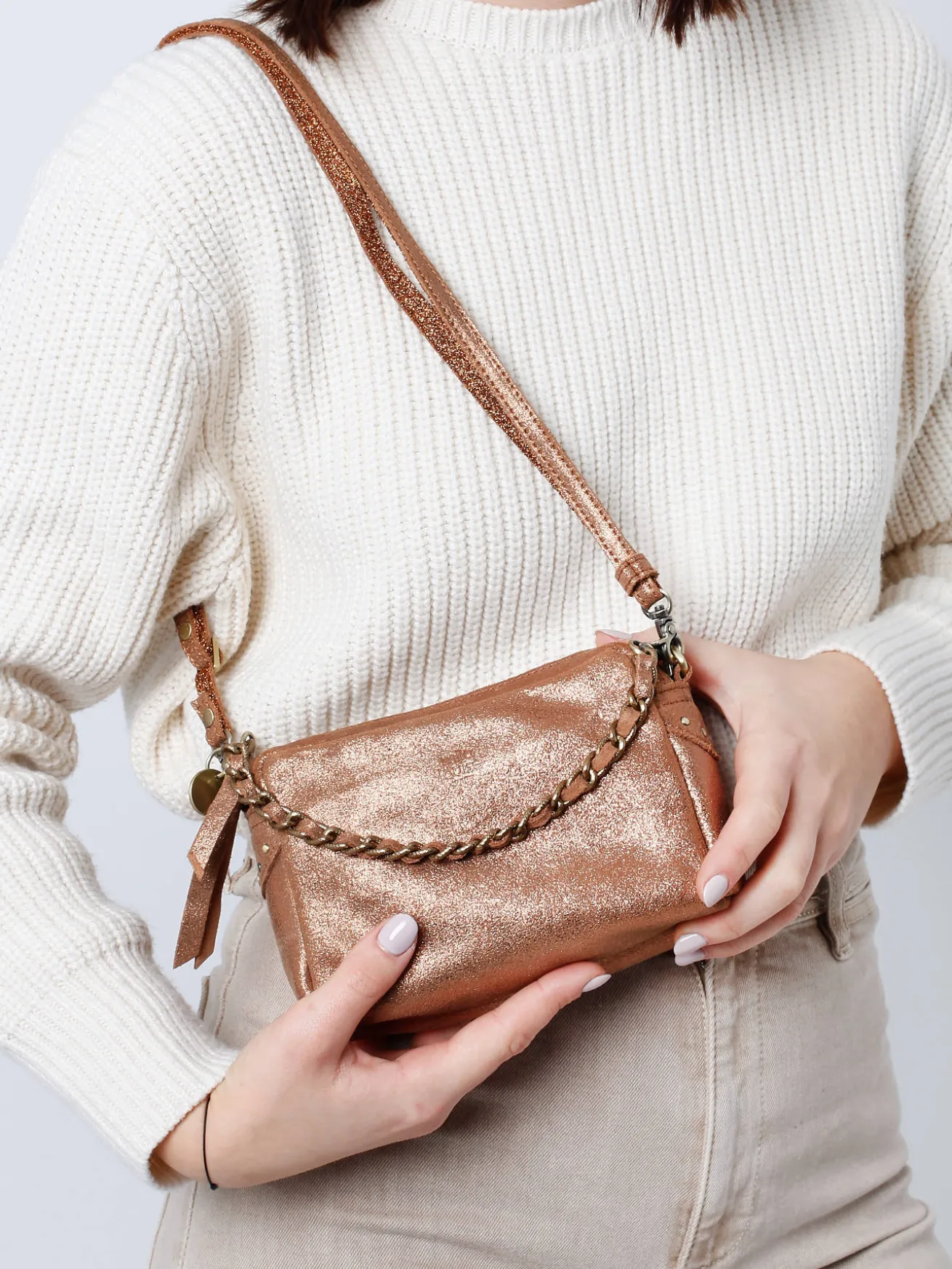 Sac Mama XS cuir MILA LOUISE