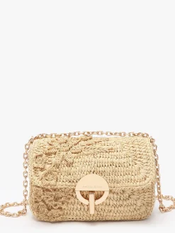 Sac Nano Moon Raphia Fleuri VANESSA BRUNO