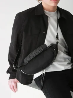 Sac porté croisé Origami Nylon LANCEL
