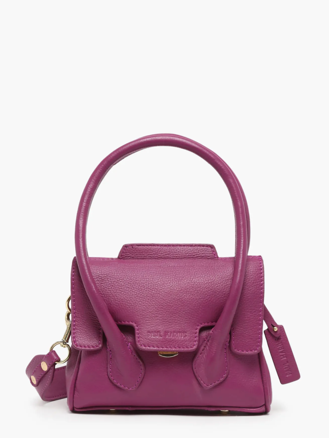 Sac porté main Colette XS Art Déco cuir PAUL MARIUS