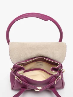 Sac porté main Colette XS Art Déco cuir PAUL MARIUS