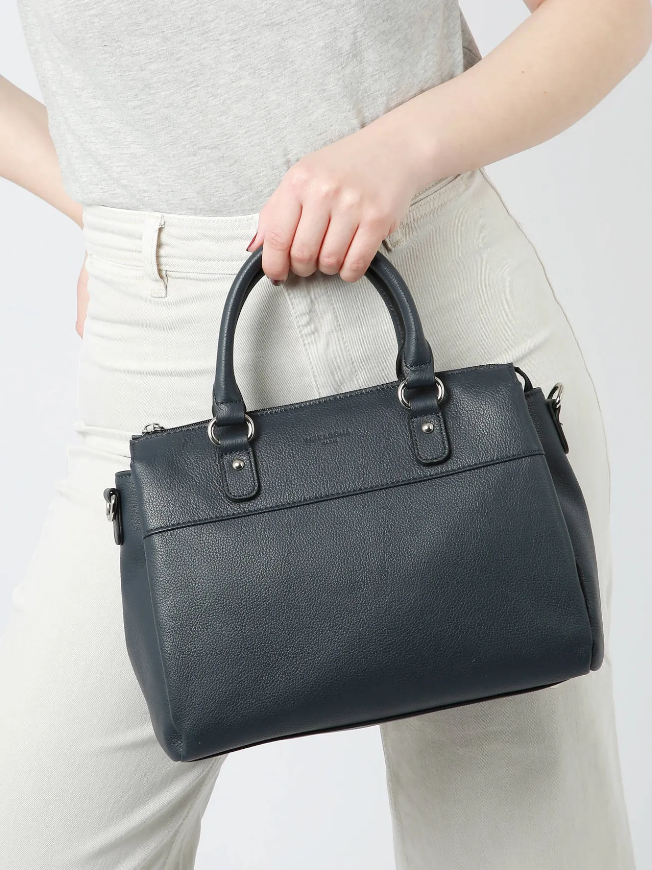 Sac porté main Confort cuir HEXAGONA