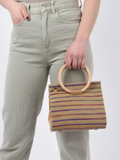 Sac porté main Eclipte raphia WOOMEN