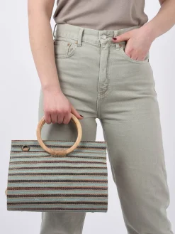 Sac porté main Eclipte raphia WOOMEN