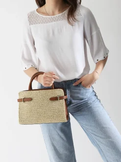 Sac porté main Emie LE TANNEUR