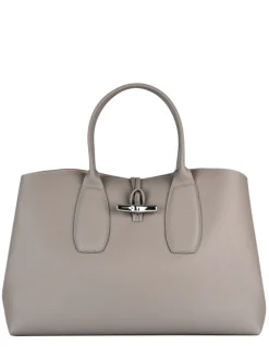 Sac porté main L Roseau cuir LONGCHAMP