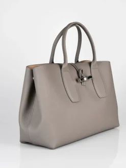 Sac porté main L Roseau cuir LONGCHAMP
