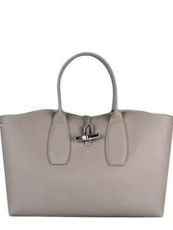 Sac porté main L Roseau cuir LONGCHAMP