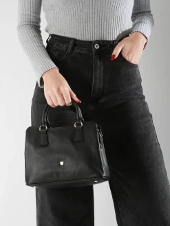 Sac porté main Luna cuir HEXAGONA