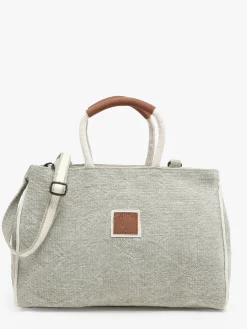 Sac porté main Naturel LE VOYAGE EN PANIER