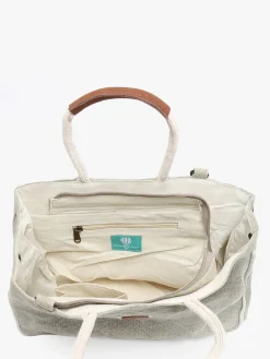 Sac porté main Naturel LE VOYAGE EN PANIER