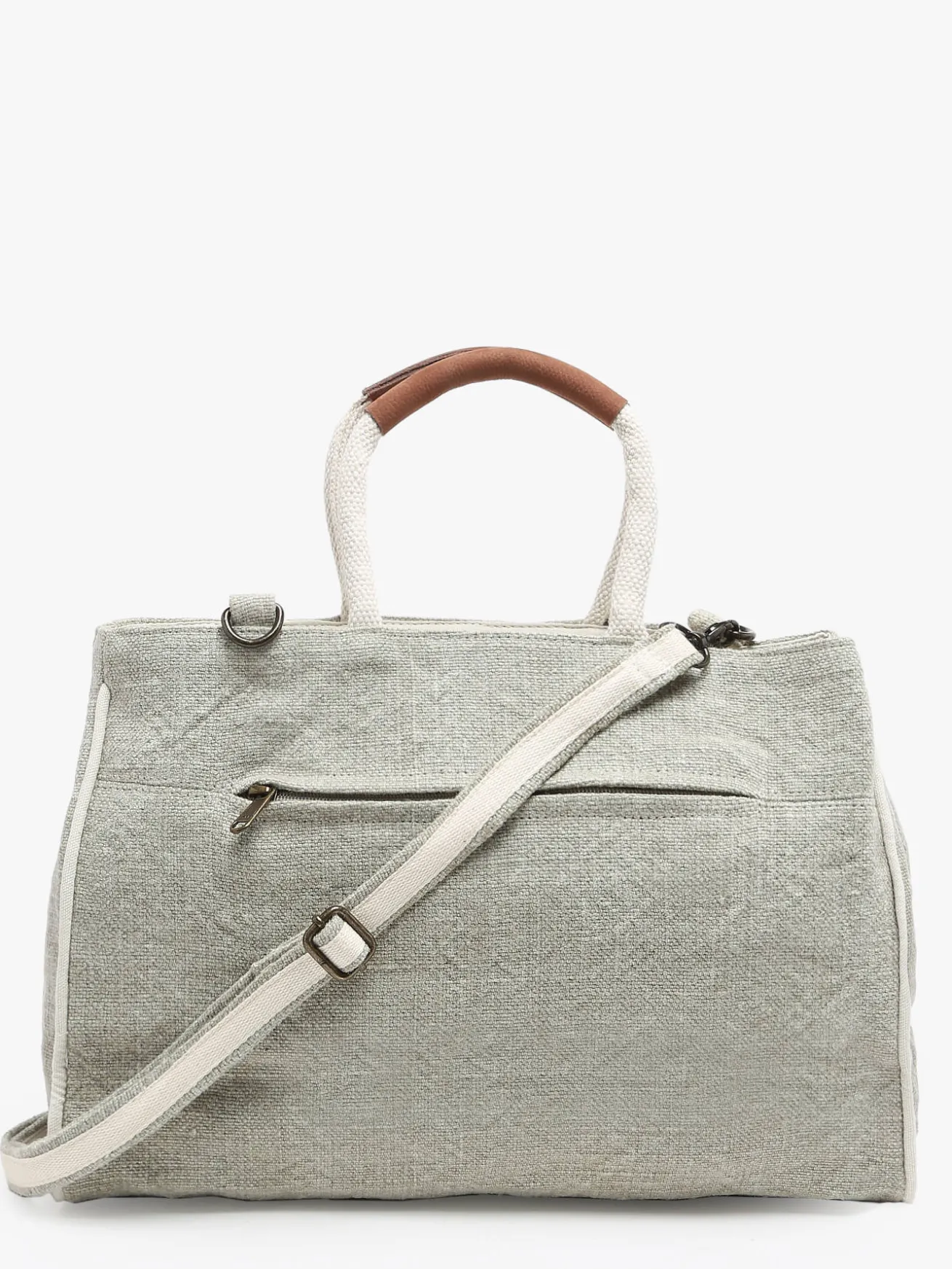 Sac porté main Naturel LE VOYAGE EN PANIER