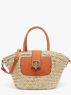 Sac porté main Panier papier LE VOYAGE EN PANIER