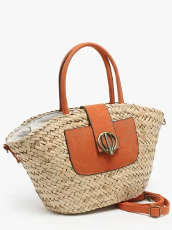 Sac porté main Panier papier LE VOYAGE EN PANIER