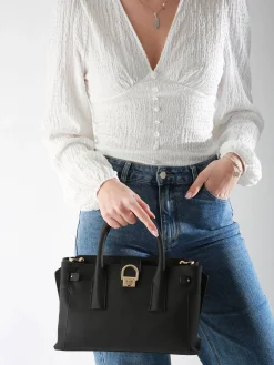 Sac porté main S Equestre cuir ETRIER