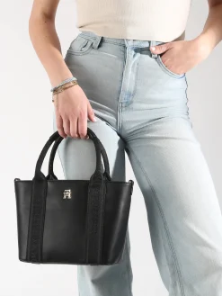 Sac porté main Th logotape TOMMY HILFIGER
