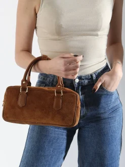 Sac porté main Velvet caviar cuir MILANO