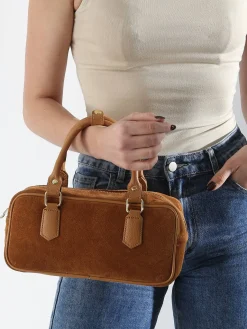 Sac porté main Velvet caviar cuir MILANO