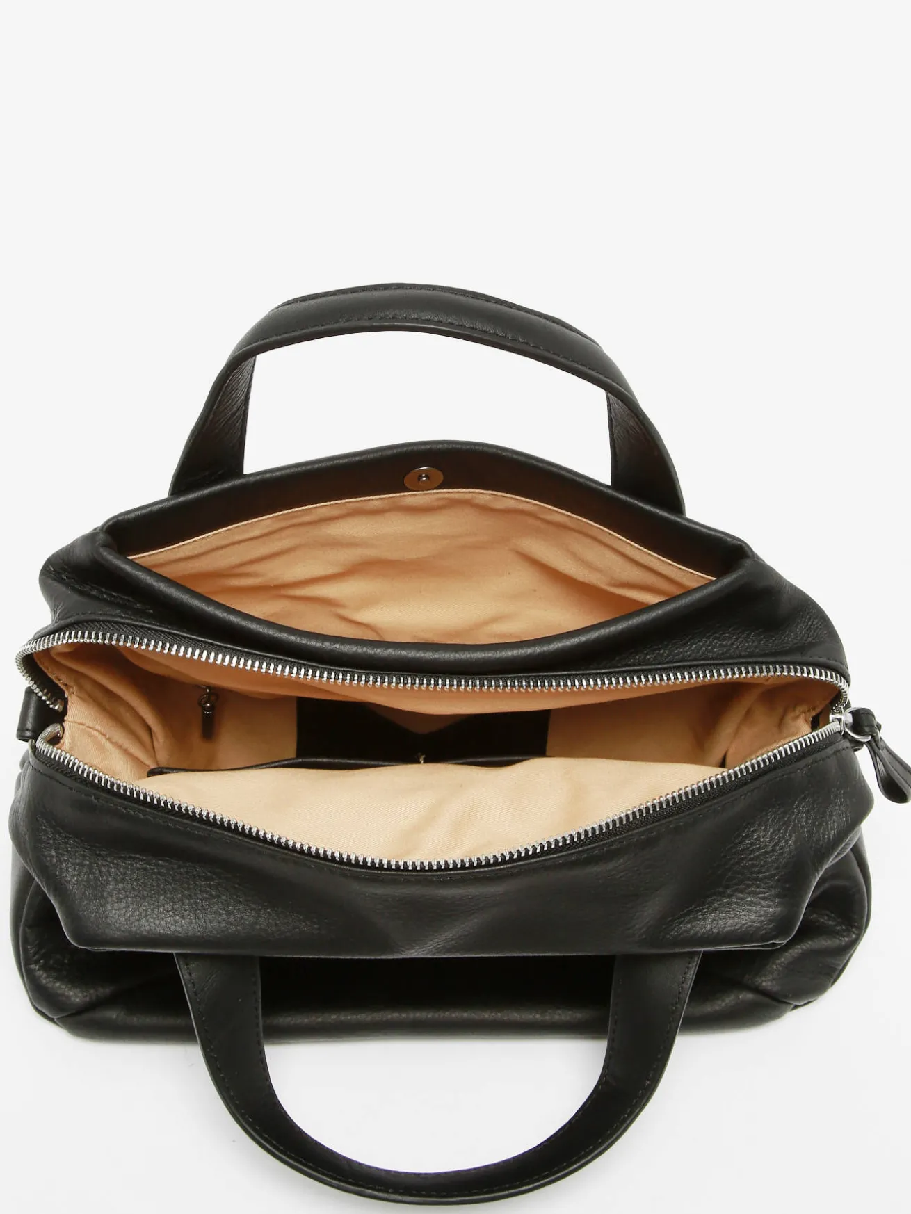 Sac porté main XENA cuir NAT ET NIN