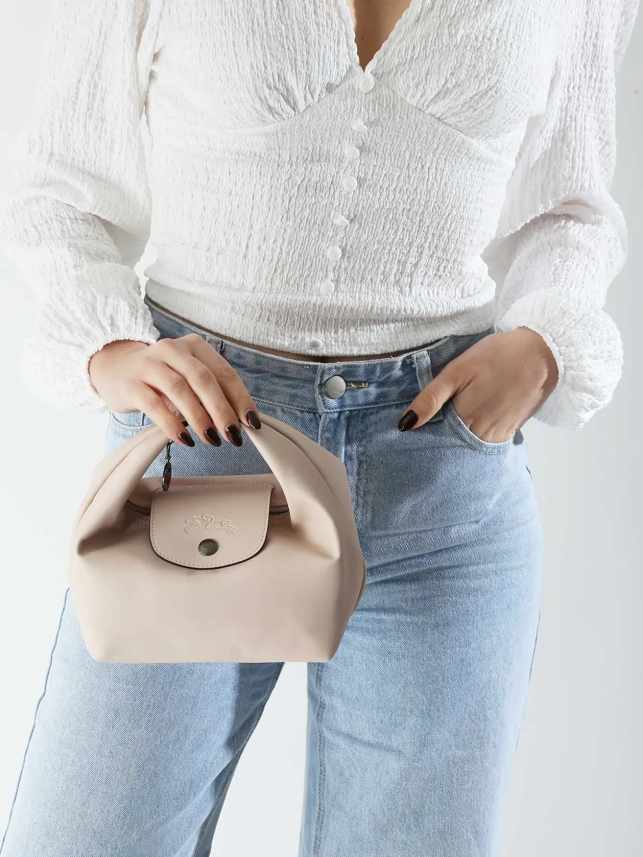 Sac porté main XS Le Pliage Xtra cuir LONGCHAMP