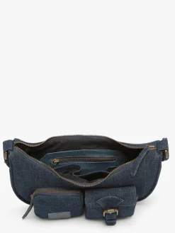 sac porté épaule Cargo denim coton BASILIC PEPPER