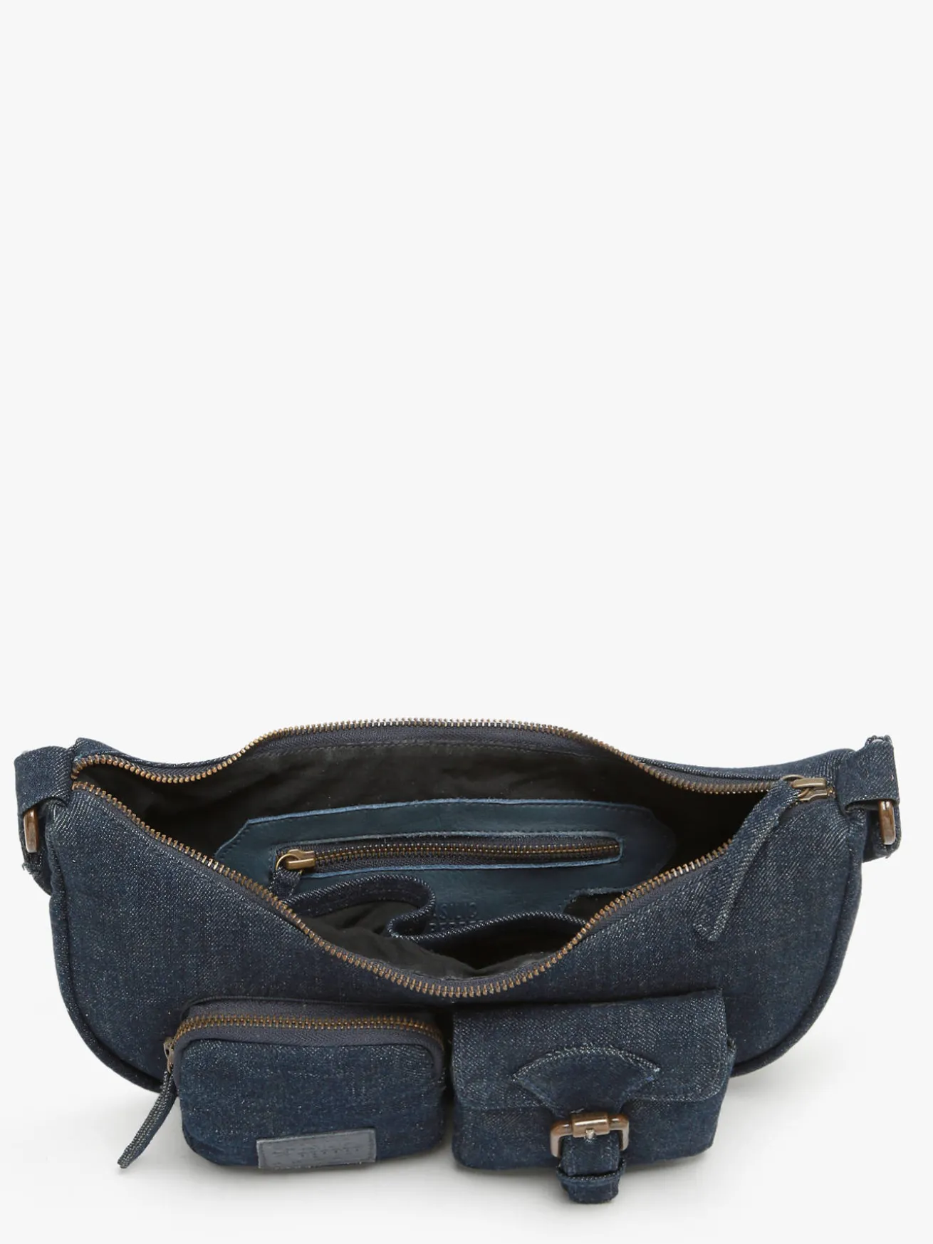 sac porté épaule Cargo denim coton BASILIC PEPPER