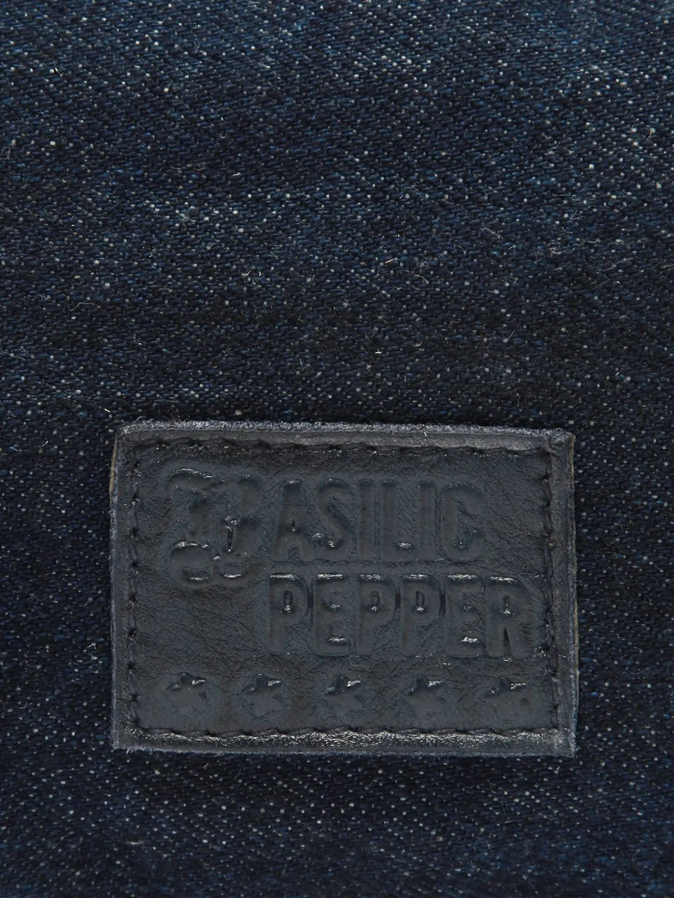 sac porté épaule Cargo denim coton BASILIC PEPPER