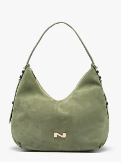 Sac porté épaule Carrie en cuir daim NATHAN BAUME