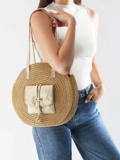 sac porté épaule Dario coton LES TROPEZIENNES