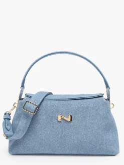 Sac porté épaule Denim NATHAN BAUME