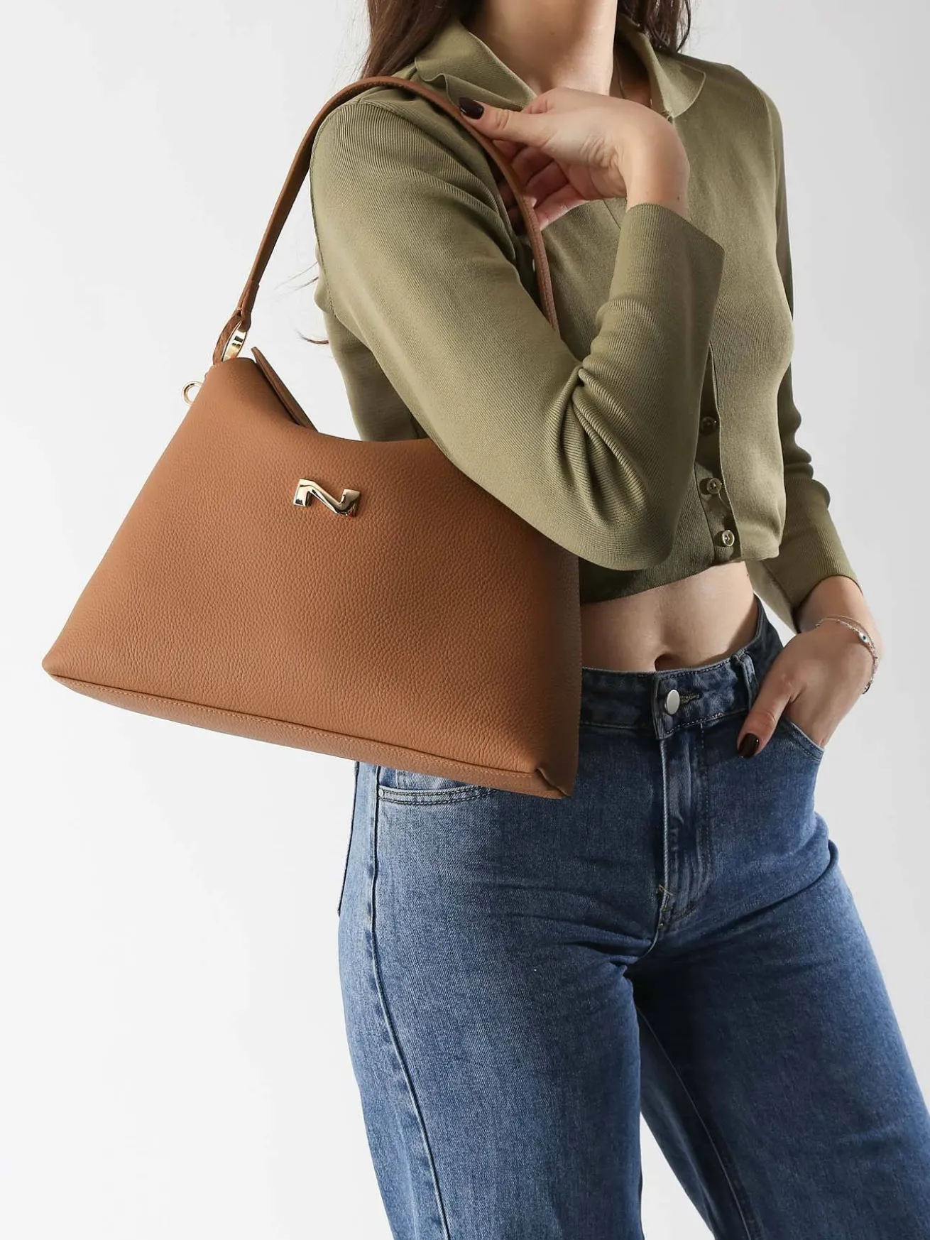 Sac porté épaule Eden cuir NATHAN BAUME