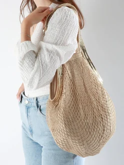 Sac porté épaule Filet coton VANESSA BRUNO