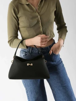 Sac porté épaule Freesia cuir NATHAN BAUME