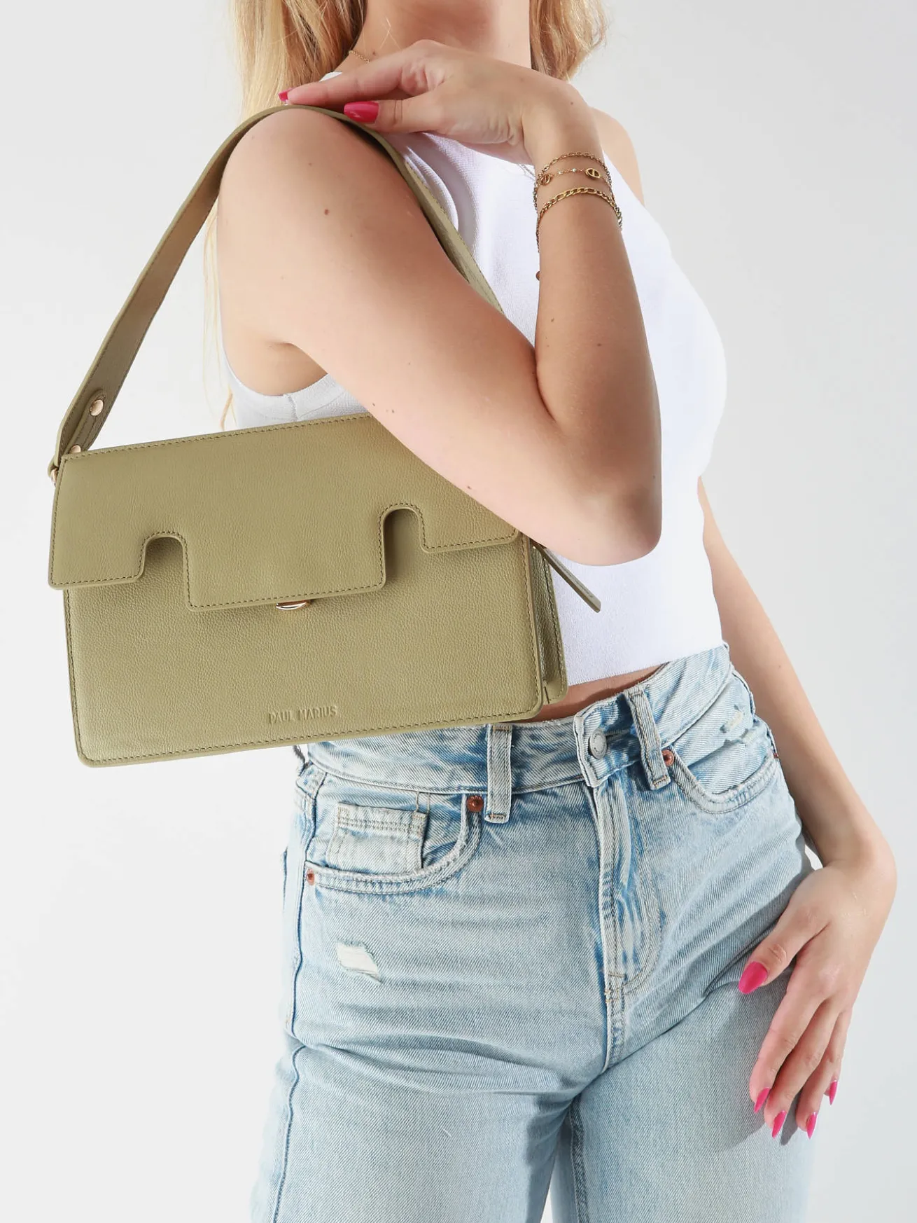 sac porté épaule La suite cuir PAUL MARIUS
