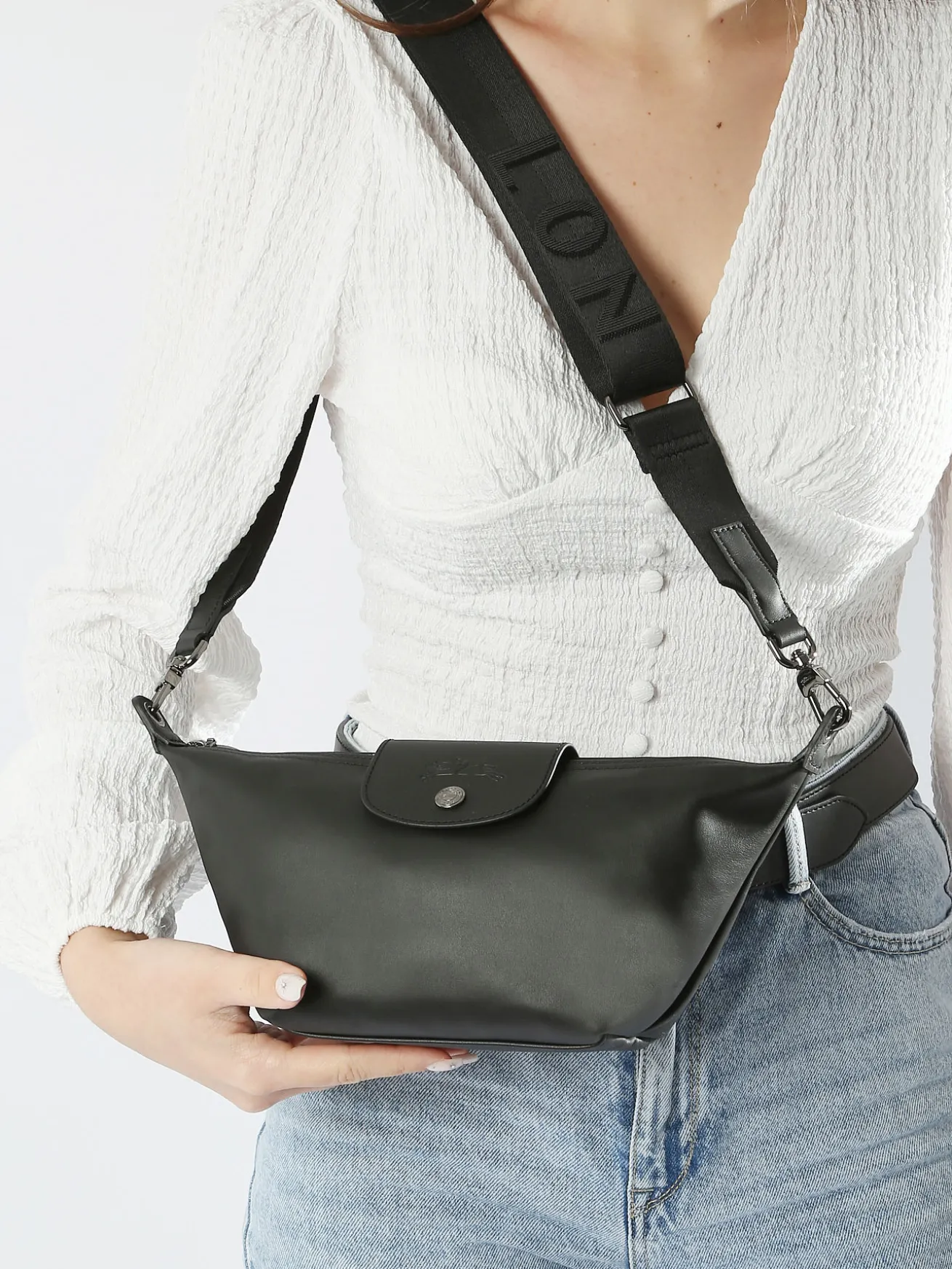 Sac porté épaule Le Pliage Xtra cuir LONGCHAMP