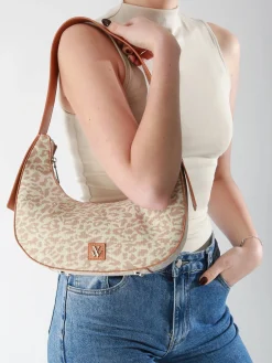 sac porté épaule Leopard polyester VANESSA WU