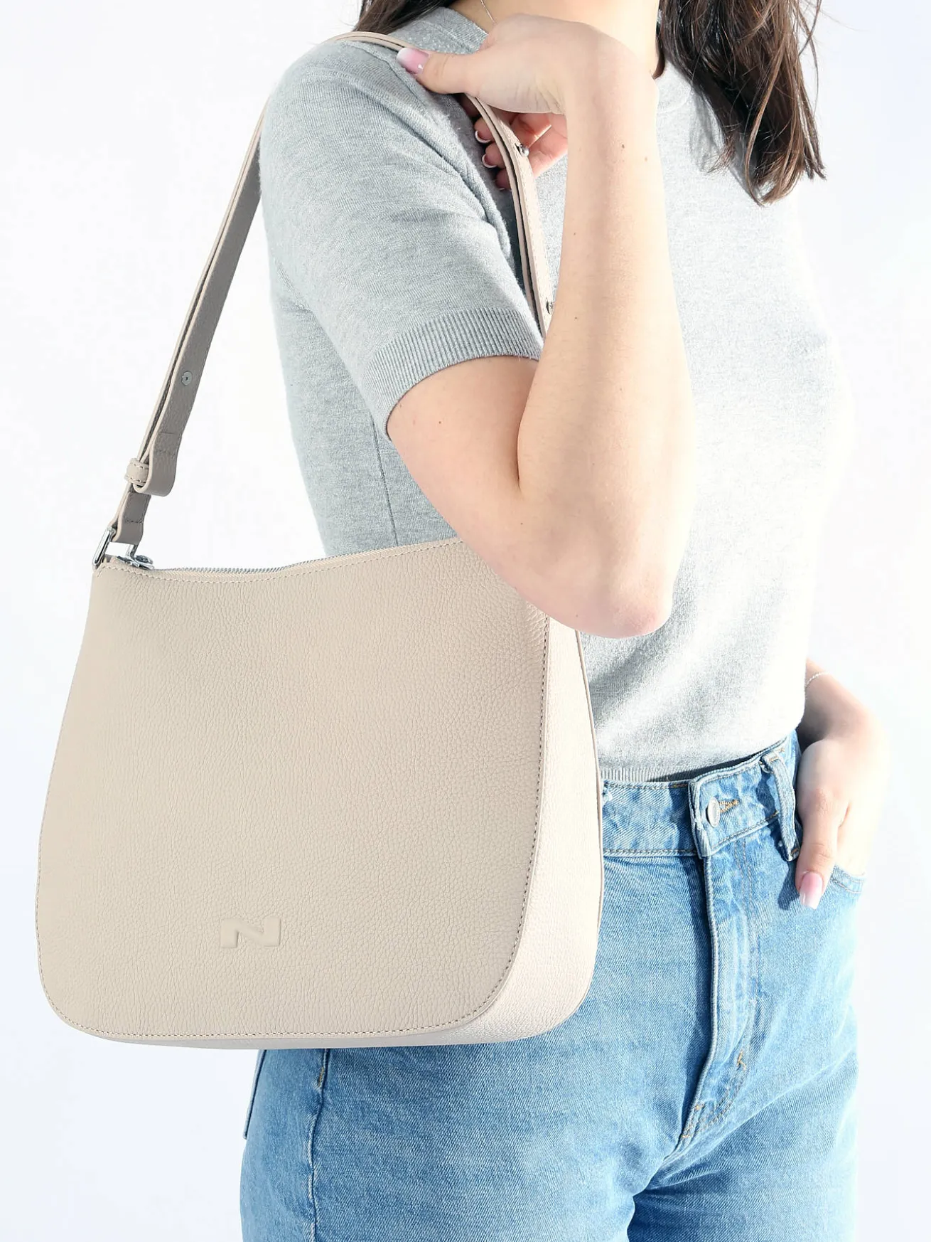 Sac porté épaule Lou cuir NATHAN BAUME