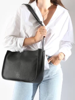 Sac porté épaule M Foudre cuir ETRIER