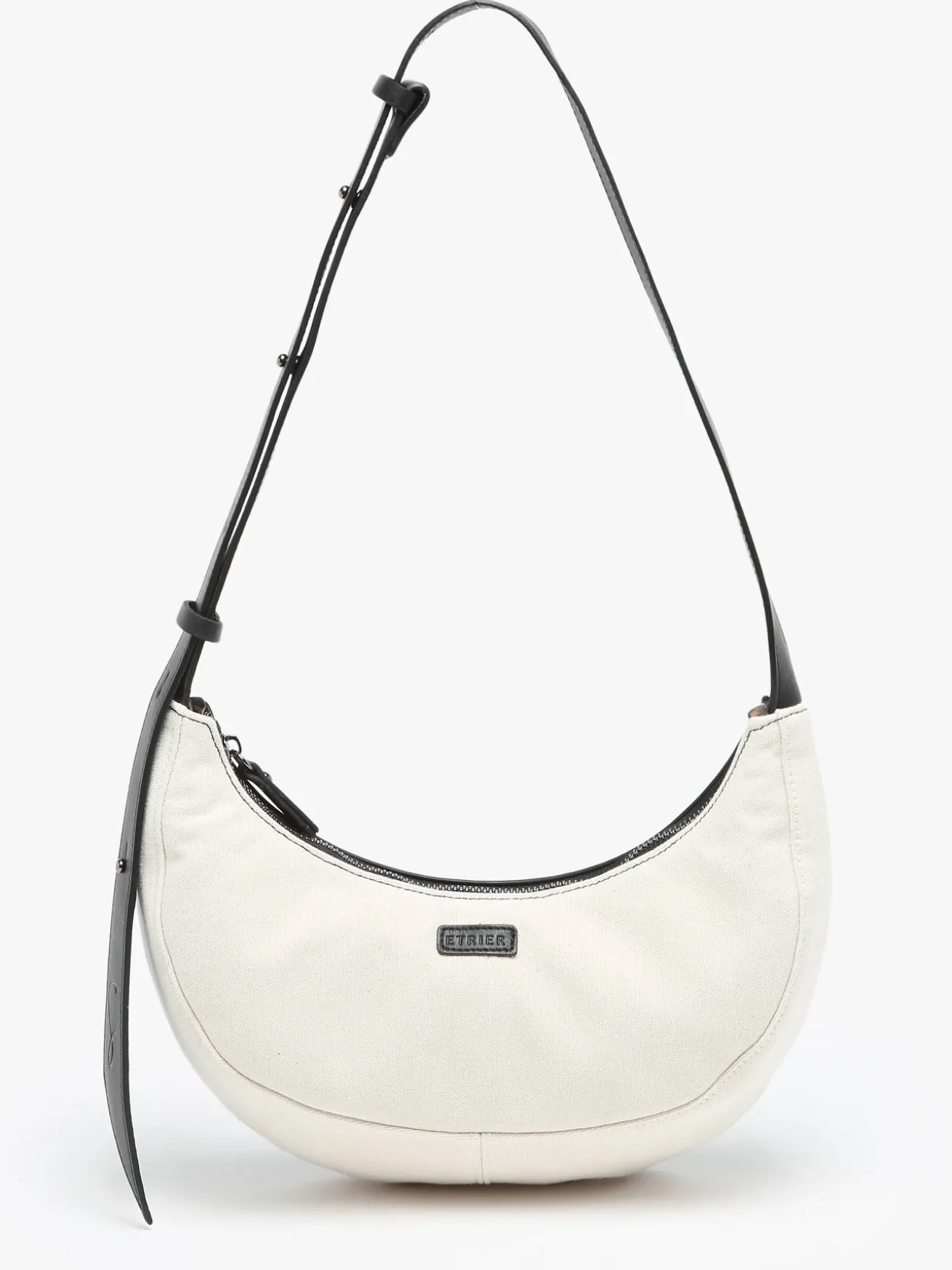 Sac porté épaule M Sosoomao coton et cuir ETRIER
