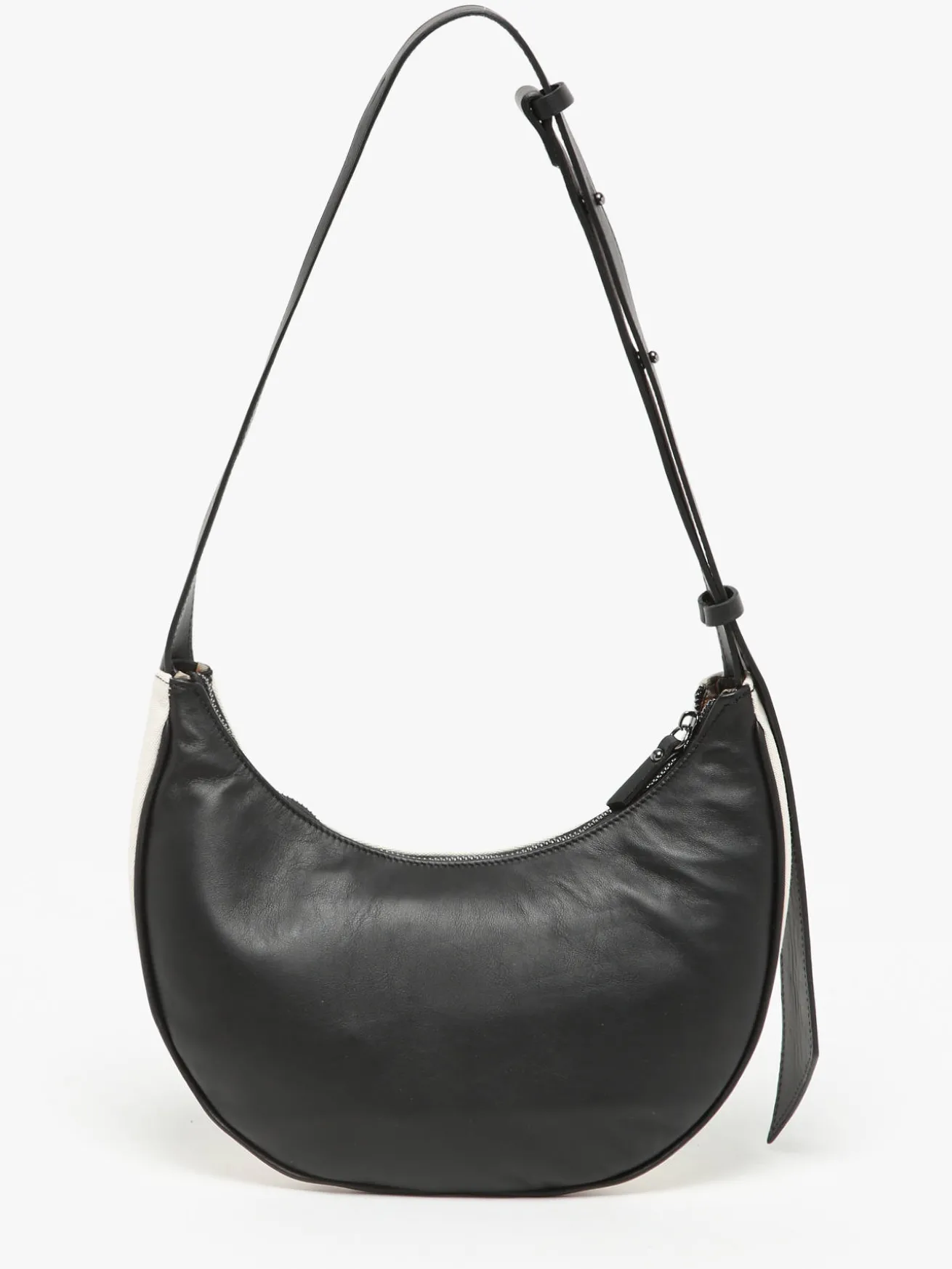 Sac porté épaule M Sosoomao coton et cuir ETRIER