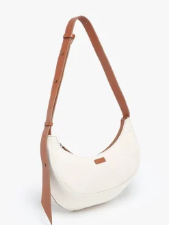 Sac porté épaule M Sosoomao coton et cuir ETRIER
