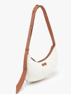 Sac porté épaule S Sosoomao coton et cuir ETRIER